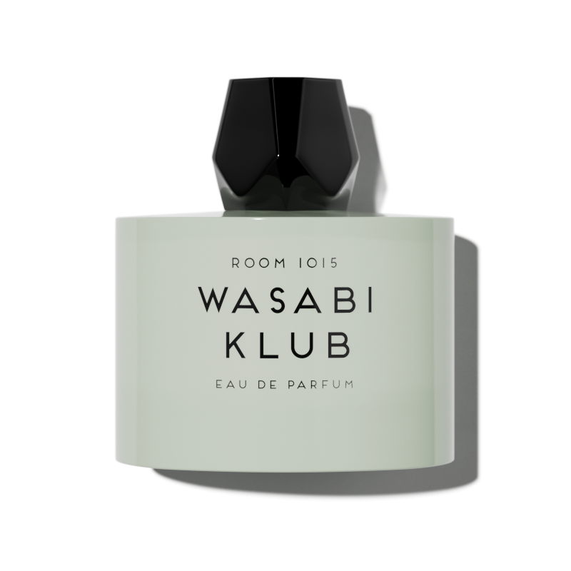 Wasabi Klub by Room 1015 in a glow-in-the-dark bottle